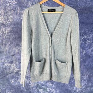 Banana Republic Todd & Duncan Cashmere Cardigan Sweater Sz M